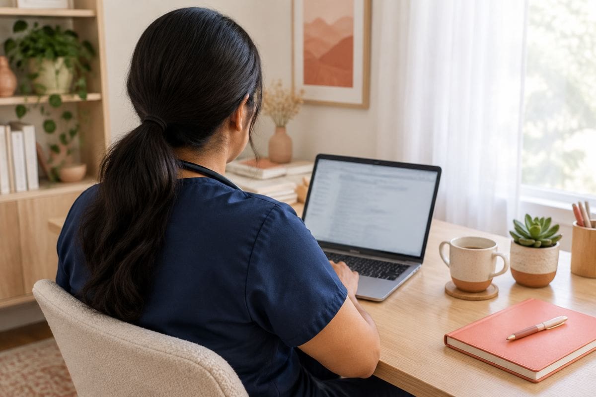 A licensed nurse practitioner reviewing an STD treatment request